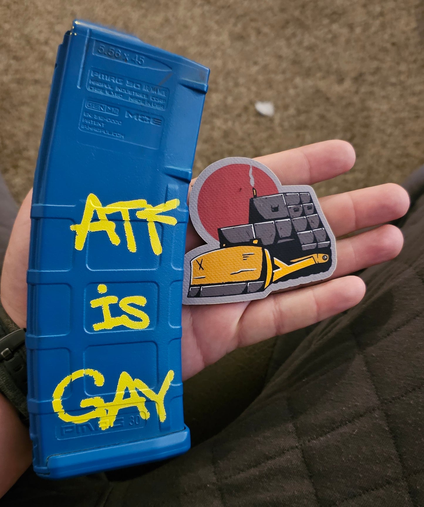 PACKAGE DEAL ATF mag and Kill Dozer patch