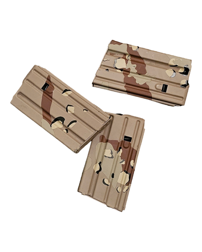 6 color desert camo 20 round mags